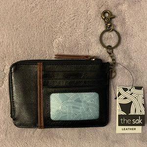 NWT The Sak Iris Card Wallet - Black
